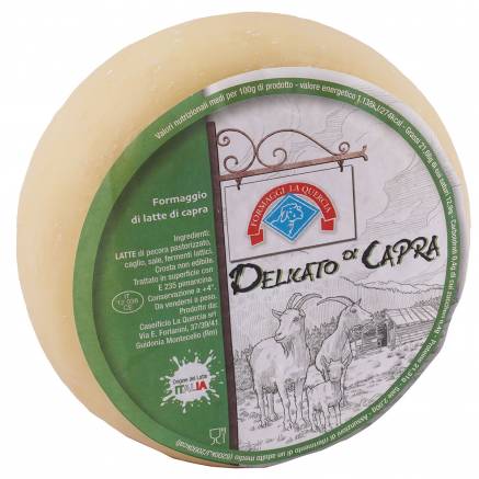 Delicato di Capra formaggio a pasta morbida con latte di capra