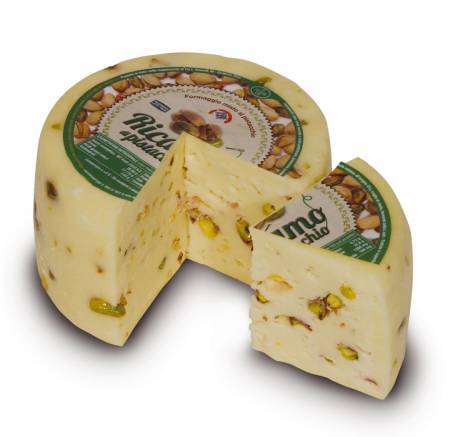 Ricamo al pistacchio - Formaggio speziato